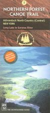 Northern Forest Canoe Trail Map 2: Adirondack North Country, Central: New York Long Lake to Saranac River
