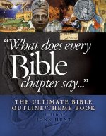 What Does Every Bible Chapter Say . . .: The Ultimate Bible Outline/Theme Book