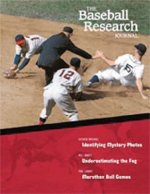Baseball Research Journal (BRJ), Volume 33