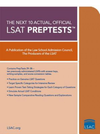 The Next 10 Actual, Official LSAT Preptests