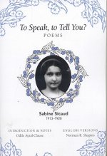 To Speak, to Tell You?