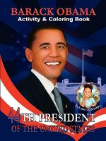 Barack Obama Activity & Coloring Book