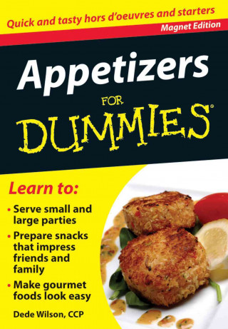 Appetizers for Dummies: Quick and Tasty Hors D'Oeuvres and Starters [With Magnet(s)]