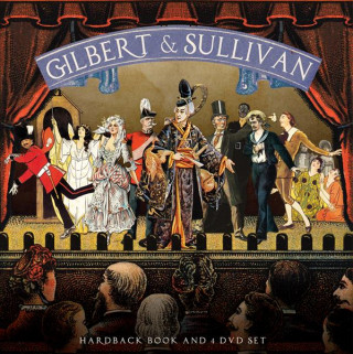 Gilbert & Sullivan: Hardback Book and 4 DVD Set