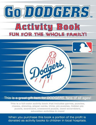 Go Dodgers Activity Book