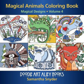 Magical Animals Coloring Book: Magical Designs
