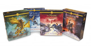 The Heroes of Olympus Books 1-4 CD Audiobook Bundle: Book One: The Lost Hero; Book Two: The Son of Neptune; Book Three: The Mark of Athena; Book Four: