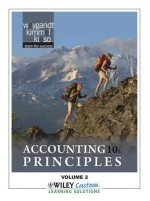 Accounting Principles, Volume 2