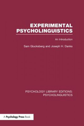 Experimental Psycholinguistics (PLE: Psycholinguistics)