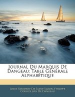 Journal Du Marquis De Dangeau: Table Générale Alphabétique