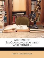 Allgemeine Bevölkerungsstatistik: Vorlesungen. Erster Theil