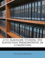 Litu-Slavische Studien. Die Slavischen Fremdwörter Im Litauischen