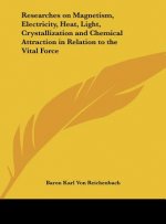 Researches on Magnetism, Electricity, Heat, Light, Crystallization and Chemical Attraction in Relation to the Vital Force