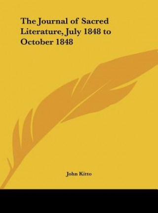 The Journal of Sacred Literature, July 1848 to October 1848