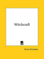 Witchcraft
