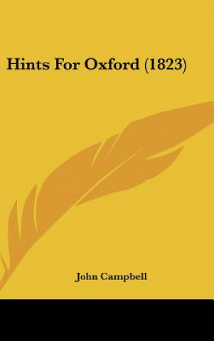 Hints For Oxford (1823)