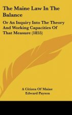 The Maine Law In The Balance