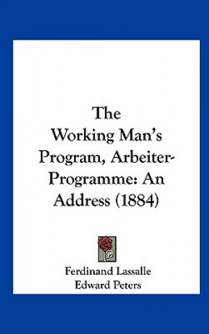 The Working Man's Program, Arbeiter-Programme