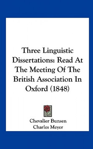 Three Linguistic Dissertations