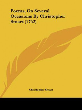 Poems, On Several Occasions By Christopher Smart (1752)