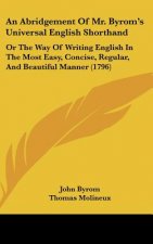 An Abridgement Of Mr. Byrom's Universal English Shorthand
