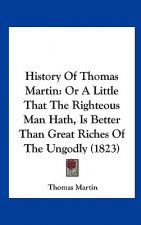 History Of Thomas Martin