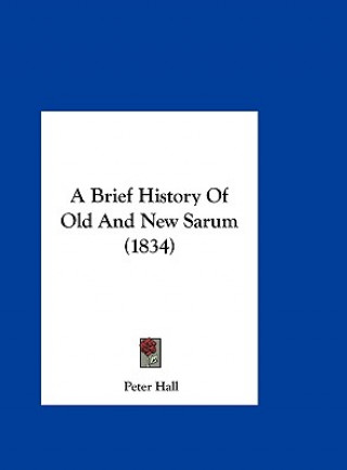 A Brief History Of Old And New Sarum (1834)