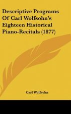 Descriptive Programs Of Carl Wolfsohn's Eighteen Historical Piano-Recitals (1877)