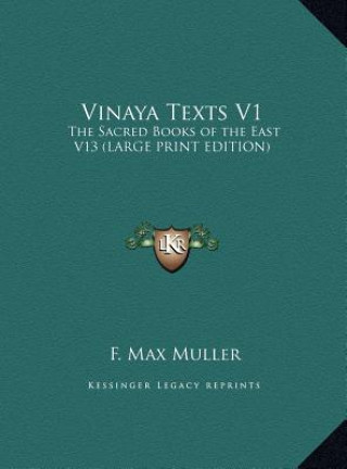 Vinaya Texts V1