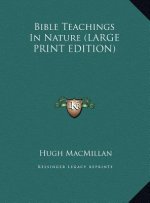 Bible Teachings In Nature (LARGE PRINT EDITION)