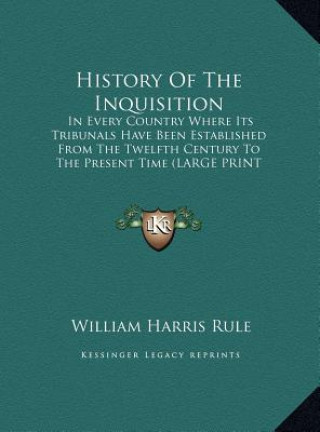 History Of The Inquisition