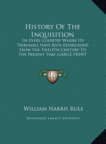 History Of The Inquisition