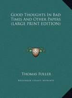 Good Thoughts In Bad Times And Other Papers (LARGE PRINT EDITION)