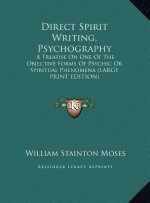 Direct Spirit Writing, Psychography