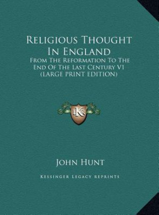 Religious Thought In England