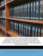 Heinrich Gottlob Langs Verzeichniss seiner Schmetterlinge in den Gegenden um Augsburg gesammelt : und nach dem Wiener systematischen Verzeichniss eing