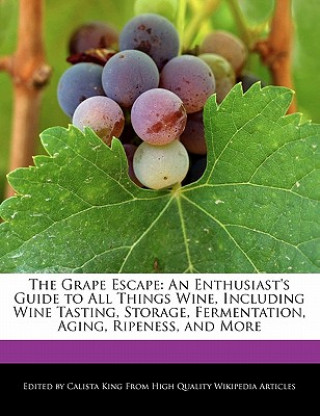 The Grape Escape: An Enthusiast's Guide to All Things Wine, Including Wine Tasting, Storage, Fermentation, Aging, Ripeness, and More