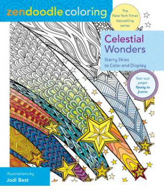 Zendoodle Coloring: Celestial Wonders: Brilliant Cosmos to Color and Display
