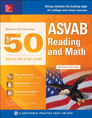 McGraw-Hill Education Top 50 Skills for a Top Score: ASVAB Reading and Math with DVD, Second Edition