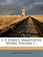 J. P. Hebel's sämmtliche Werke.