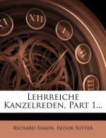 Lehrreiche Kanzelreden, erster Theil