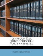 Lehrbuch der philosophischen Vorkenntnisse, Zweite Auflage