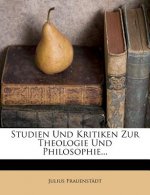 Studien Und Kritiken Zur Theologie Und Philosophie