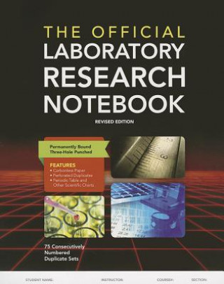Official Laboratory Research Notebook (75 duplicate sets)