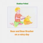 Bear and Bear Brusher on a Rainy Day