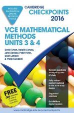 Cambridge Checkpoints VCE Mathematical Methods Units 3 and 4 2016 and Quiz Me More