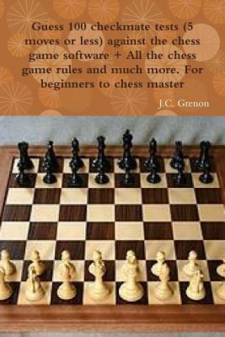 Guess 100 Checkmate Tests (5 Moves or Less) Against the High Chess Software + All the Chess Rules and Much More
