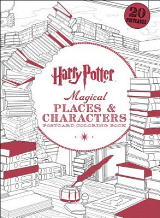 Harry Potter Magical Places & Characters Postcard Coloring Book