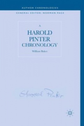 Harold Pinter Chronology