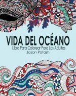 Vida Del Oceano Libro Para Colorear Para Los Adultos